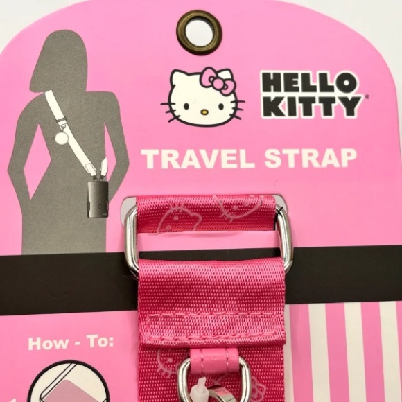 🎀 Hello Kitty Travel Strap Phone Coin Purse - Picture 5 of 8